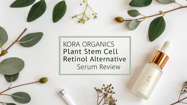 KORA Organics Plant Stem Cell Retinol Alternative Serum Review 2026
