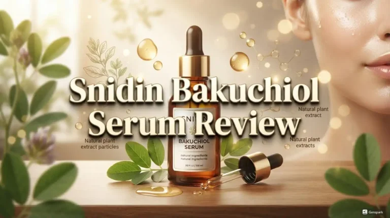 Snidin Bakuchiol Serum Review 2026: Worth Your Money?