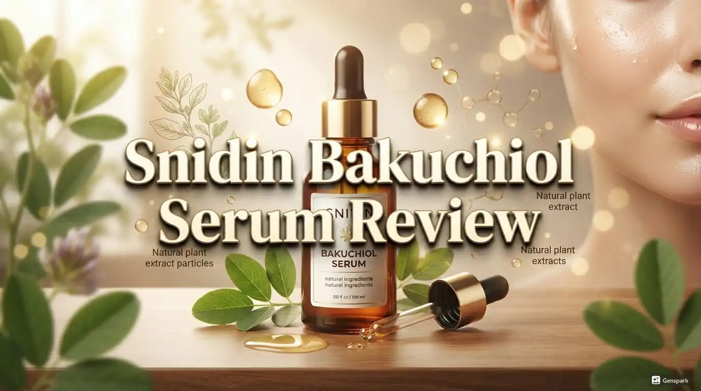 Snidin Bakuchiol Serum Review 2026: Worth Your Money?