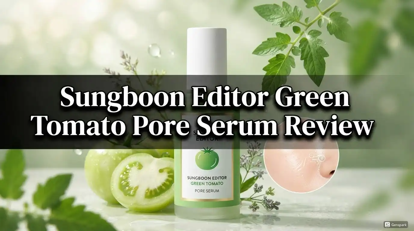 Sungboon Editor Green Tomato Pore Serum Review 2026