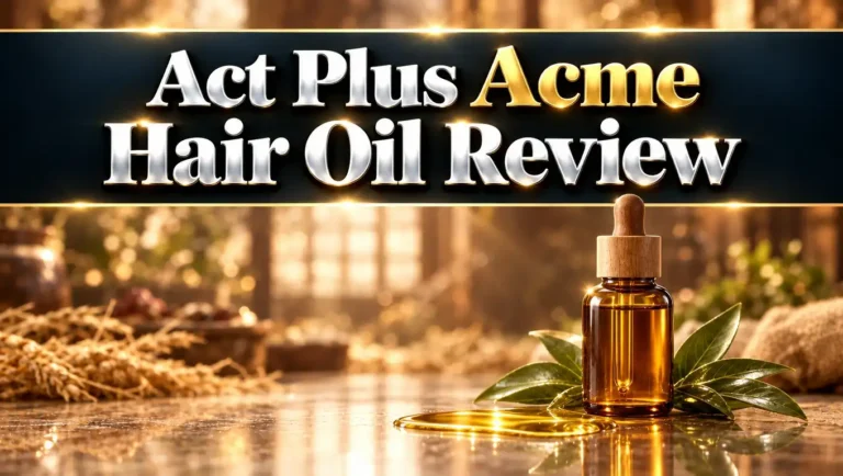 Act Plus Acme Hair Oil Review 2026: Is It Worth Your Money?