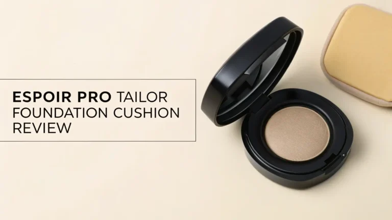 Espoir Pro Tailor Foundation Cushion Review 2026: Worth It?