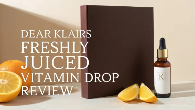 Dear Klairs Freshly Juiced Vitamin Drop Review 2026