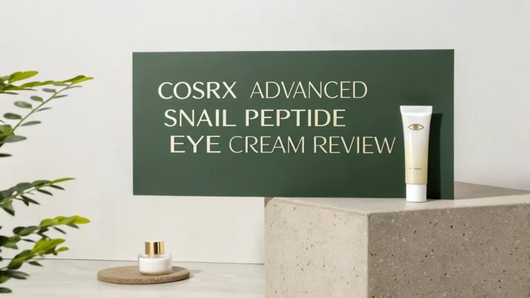 Cosrx Advanced Snail Peptide Eye Cream Review 2026: Worth It?